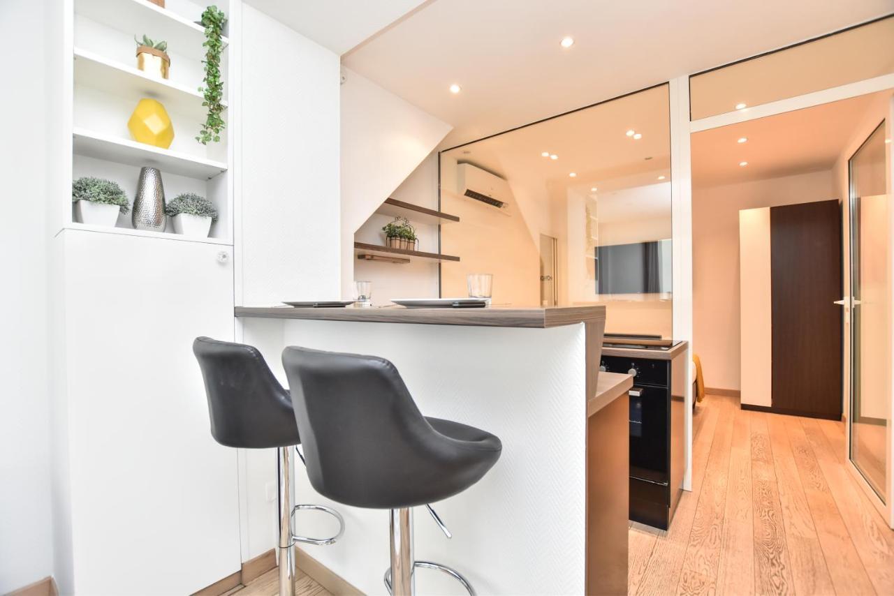 Апартаменты Charming 1Br-4P - Eiffel Tower - Trocadero Париж Экстерьер фото