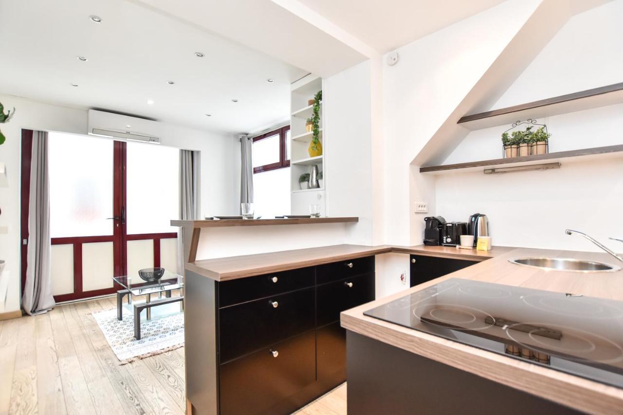 Апартаменты Charming 1Br-4P - Eiffel Tower - Trocadero Париж Экстерьер фото